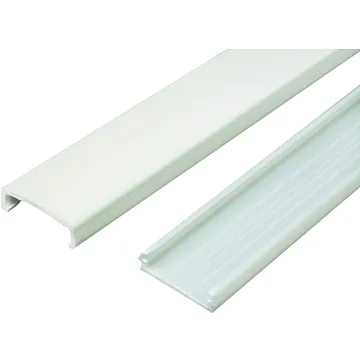 Wiremold NMW NM1 Raceway Wire Channel, 60 in L, 1-5/16 in W, 1 -Channel, Plastic, Ivory
