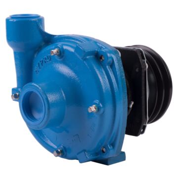 Hypro 9263C-C Clutch Driven Centrifugal Pump with 1-1/2" NPT Suction x 1-1/4" NPT Discharge, 5" Double "A" Sheave
