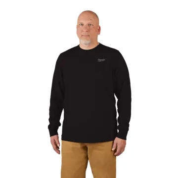 FREEFLEX™ Hybrid Long Sleeve Work Tee (Black)