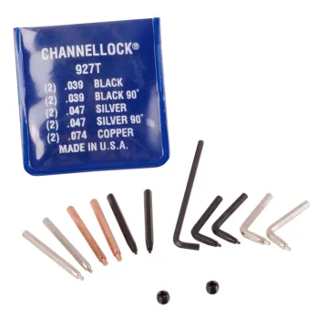Channellock 5 PC Universal Tip Kit, 927 Retaining Ring Tips