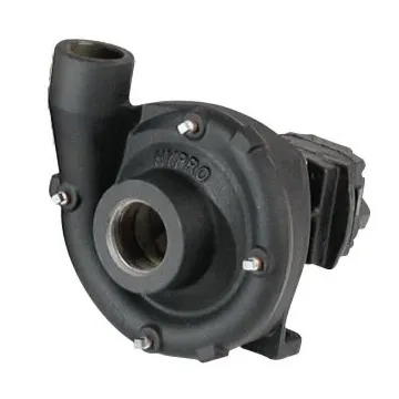 Hypro 9306C-HM5CB Hydraulic Driven Centrifugal Pump with 2" NPT Suction x 1-1/2" NPT Discharge, 17 GPM Hydraulic Motor (Silicon Carbide Shaft Seal)