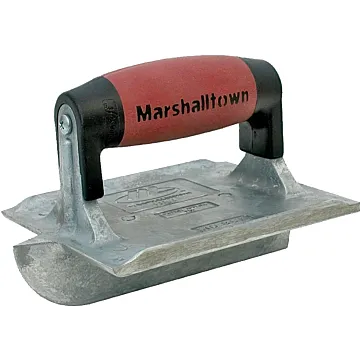 Marshalltown DuraSoft Series 834D Hand Groover, 3/4 in D Groove, 6 in L Blade, 4-3/8 in W Blade, 1/4 in Radius