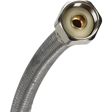 Fluidmaster B1FV30 Water Supply Connector, 3/8 x 1/2 in, Compression x FIP, Vinyl
