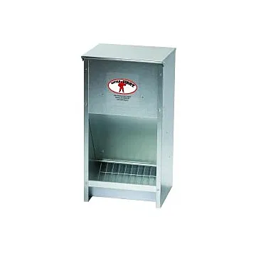 Little Giant Products 25 lb Steel Galvanized High Capacity Poultry Feeder