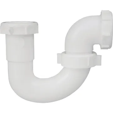 Do it Best 1-1/2 In. White Polypropylene Sink Trap with Reducer Washer