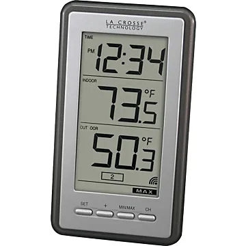 La Crosse WS-9160U-IT-CBP Weather Station, -39.8 to 139.8 deg F, Digital Display