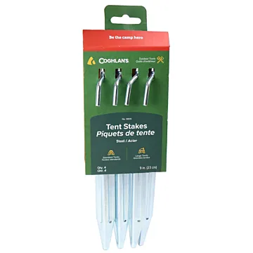 Coghlan's Metal Tent Stake (4pk) 9 in.