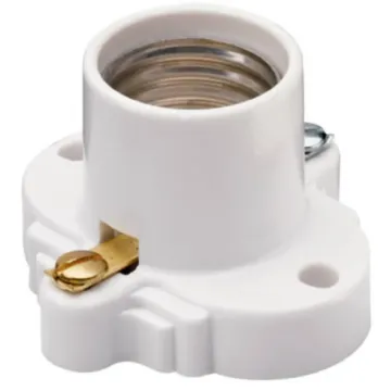 Pass & Seymour Legrand S752WCC10 Lamp Holder, 250 V, 660 W, White