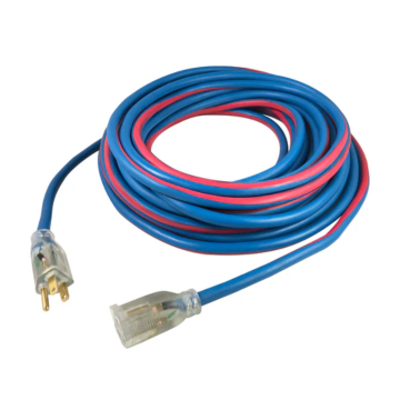 Voltec Power and Lighting 12/3 Extreme Cold Weather Extension Cords w/ Lighted Plug