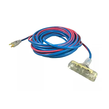 Cord 12/3 25' Blue Pow-R-Block
