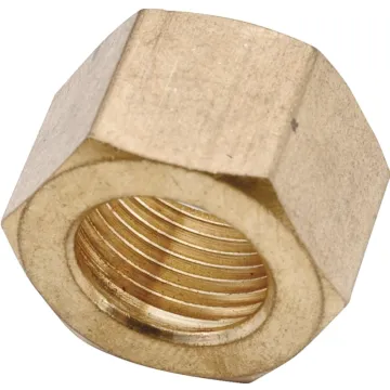 Anderson Metals 730061-03 Nut, 3/16 in Dia, Compression, Brass
