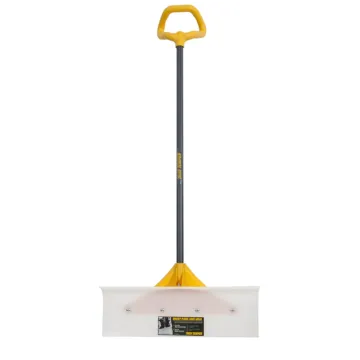 TRUE TEMPER 24 in UHMW Nylon Anti-Slip Snow Pusher