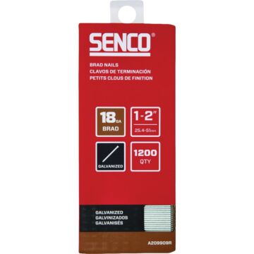 Senco 1 In. to 2 In. 18 ga Brad Nail Variety Pack (1200-Piece)
