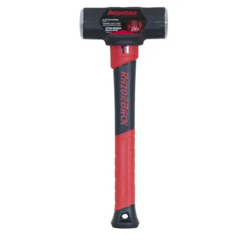 Razor-Back 6 lb Forged Steel Fiberglass Engineer Hammer