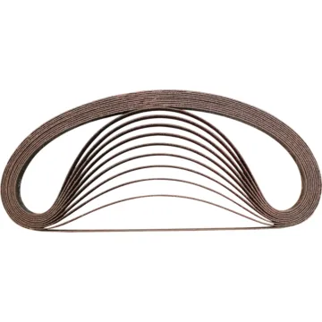 Makita 80 Grit Abrasive Belt (10pk) 3/8 in. x 21 in.
