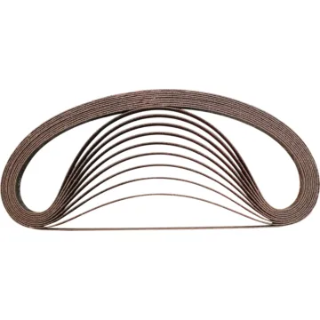 Makita 100 Grit Abrasive Belt (10pk) 3/8 in. x 21 in.