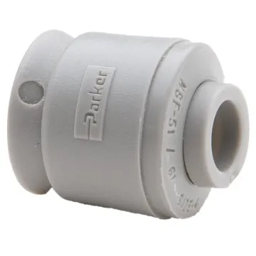 Parker Hannifin Push to Connect Acetal Cap (Gray) 3/8 in.