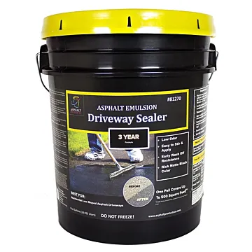 ALCM 5 gal Pail Brown Asphalt Emulsion Driveway Sealer