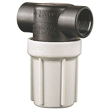AA122 Poly FNPT Strainer with Mesh