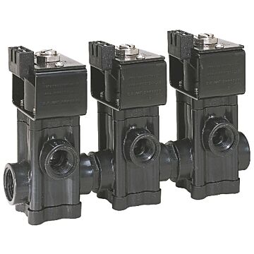 TeeJet 3/4 x 1/2 in FPT Connection Type 10 psi Manifold Electric Solenoid Valve
