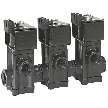 TeeJet 3/4 x 1/2 in FPT Connection Type 10 psi Manifold Electric Solenoid Valve