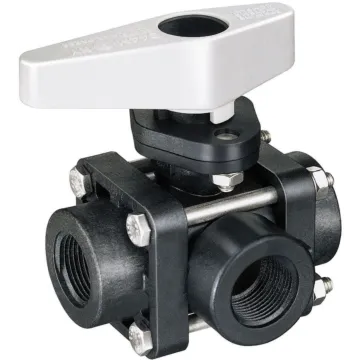 TeeJet 1 in FNPT Connection Type Glass Reinforced Poly Ball Valve