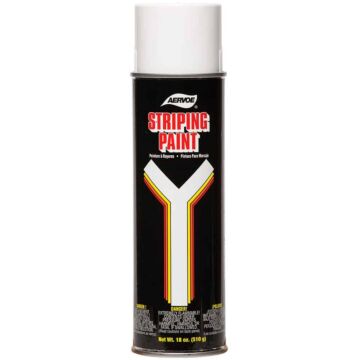 Aervoe Solvent-Based Striping Paint (White)