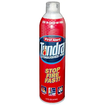 First Alert Tundra AF400 Fire Extinguishing Aerosol Spray, 2.5 lb