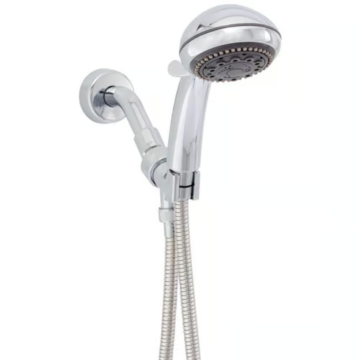 Whedon Products Champagne Massage 5 Setting Handheld Showerhead (Chrome) 2 gpm