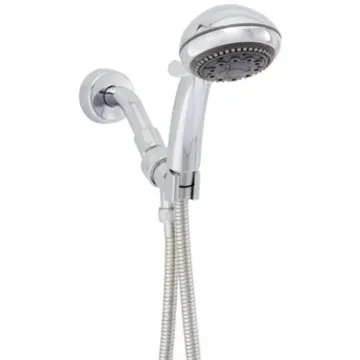 Whedon Products Champagne Massage 5 Setting Handheld Showerhead (Chrome) 2 gpm