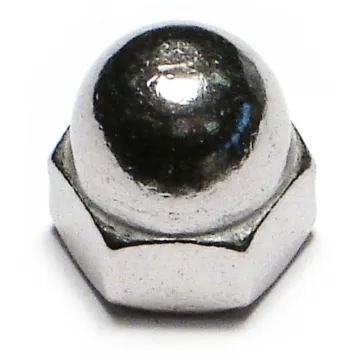Acorn Nut (Stainless Steel) 1/4"-28 
