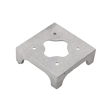 Temple Aluminum Foundry Aluminum Porch Post Base - 4 in. x 4 in.