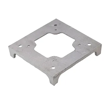 Temple Aluminum Foundry Aluminum Porch Post Base - 6 in. x 6 in.