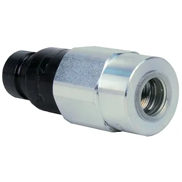 Stucchi USA 1/2 in MNPT Carbon Steel Quick Connect Flat Face Nipple
