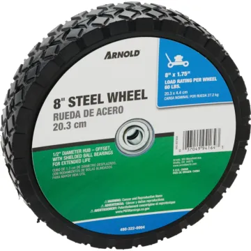 Arnold 8 In. x 1.75 In. Offset Hub Wheel