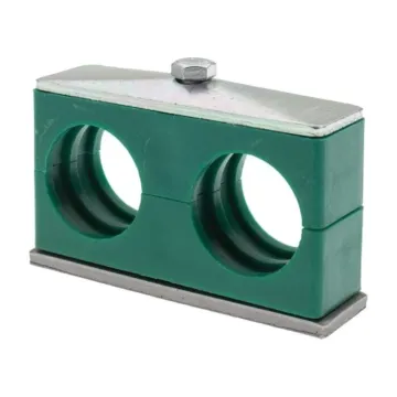 Pressure Components, Inc. 1.18 in 7/8 in OD Tube Poly Twin Pipe and Tube Clamp
