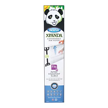 BestAir XPANDA 16 in. W X 28 in. H X 4 in. D MERV-13 Pleated Air Filter 1pk