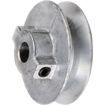 Chicago Die Casting 1.75" "A" V-Belt, 1 Groove, Zinc Die Cast Sheave, 1/2" Bore