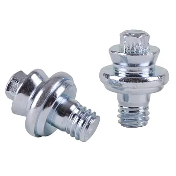 EAST PENN 3/8 in-16 UNC Steel Zinc Plated Battery Bolt Side Terminal