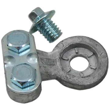EAST PENN 6-1 Ga Heavy-Duty Universal Lead Side Battery Terminal - 3/8 in. Stud