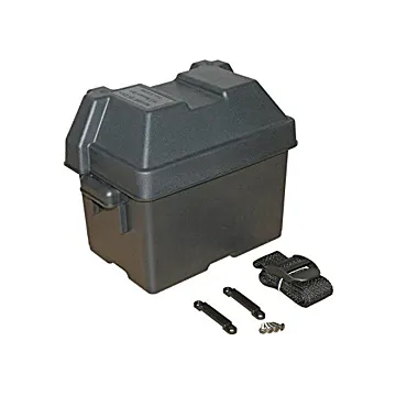 Deka Poly 8-1/4 in Inside x 10-1/2 in Outside 5-3/8 in Inside x 7-1/4 in Outside Battery Box
