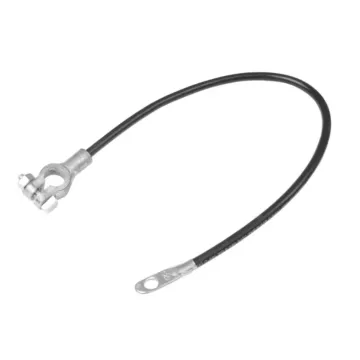 EAST PENN -4Ga. Battery Cable (Black) 32 in.