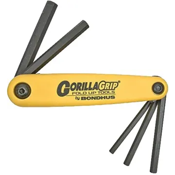 Bondhus SAE 5 Pieces 3/16-3/8 in Fold-Up Tool