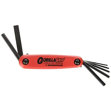 Bondhus Metric 7 Pieces 2-8 mm Fold-Up Tool