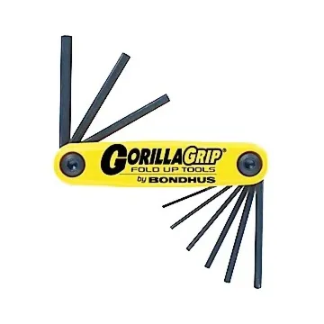 Bondhus SAE 9 Pieces 0.05-3/16 in Fold-Up Tool