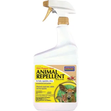 Bonide 32 Oz. Ready To Use Trigger Spray Hot Pepper Wax Animal Repellent