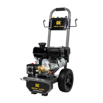 BE Cold Water Gas Pressure Washer 2.5 GPM, 3,800 PSI