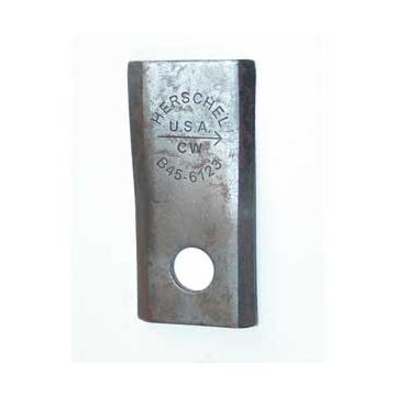 Herschel Left Hand Twisted 0.73 in Hole Diameter 4.72 in Length 13 deg Top Bevel Disc Mower Knife