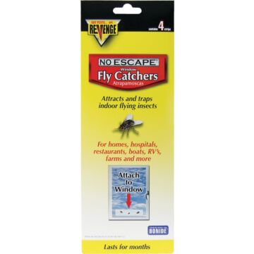 Bonide REVENGE 46200 Fly Catcher, Solid, 4 Pack