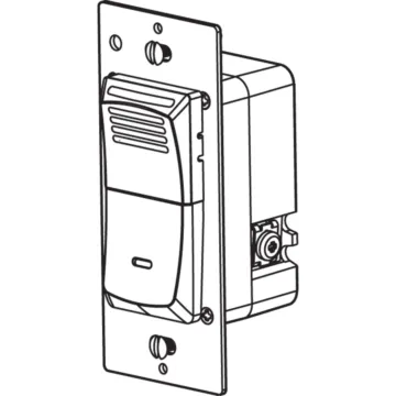 Broan Humidity Sensing Wall Control (White)